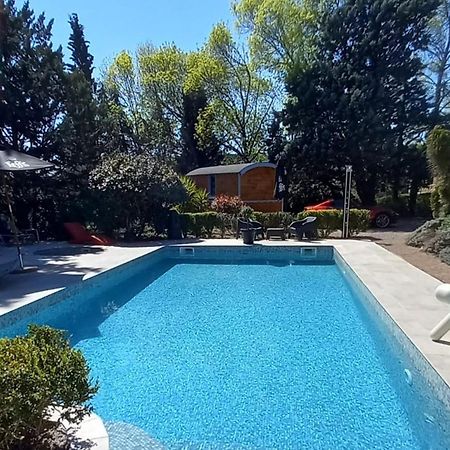 Villa La roulotte à Juju Le Bosc  Esterno foto
